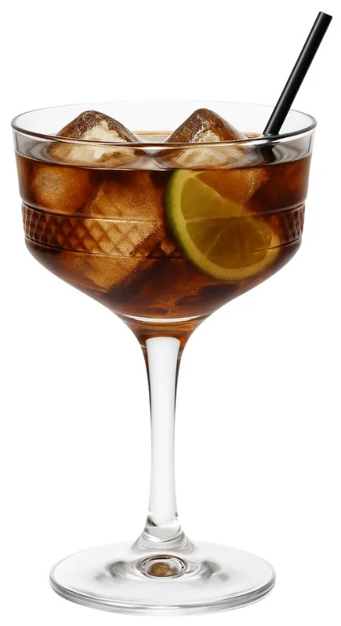 Set 4 Pahare SRX Elysia Hugo Eleganta pentru Cocktailuri si Bauturi Racoritoare