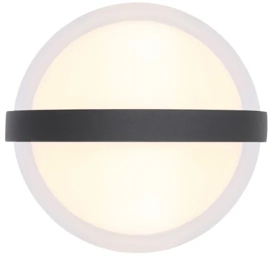 Aplică LED de exterior Globo 34157 ILLI LED/12W/230V IP54 negru