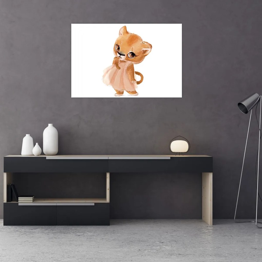 Tablou - Animăluț în acuarelă N⁰6 (90x60 cm)