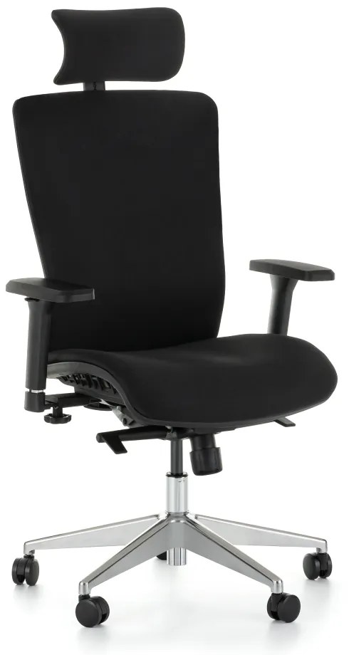 Scaun de birou Claude, negru