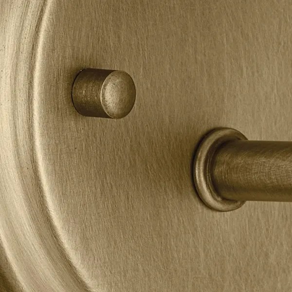 Lampă de perete Kichler KL-WINSLOW-1W-NBR WINSLOW 1xE27/60W/230V alamă