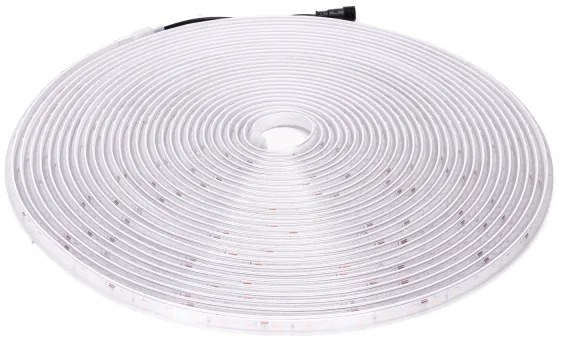 Bandă LED solară dimabilă LED/20W/3,2V 20 m 2700K IP65 + telecomandă