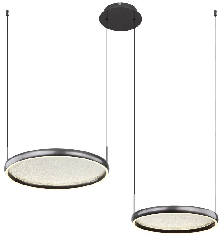 Lustra suspendata LED CCT, Telecomanda, BRIGGS 67186-50 GL