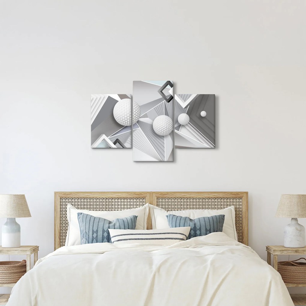 Tablou geometric abstract (90x60 cm)
