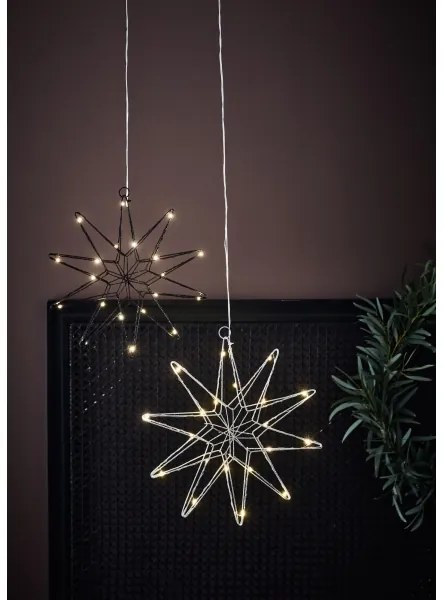 Decorațiune LED de Crăciun GLEAM LED/0,6W/3xAA argintiu Markslöjd 705750