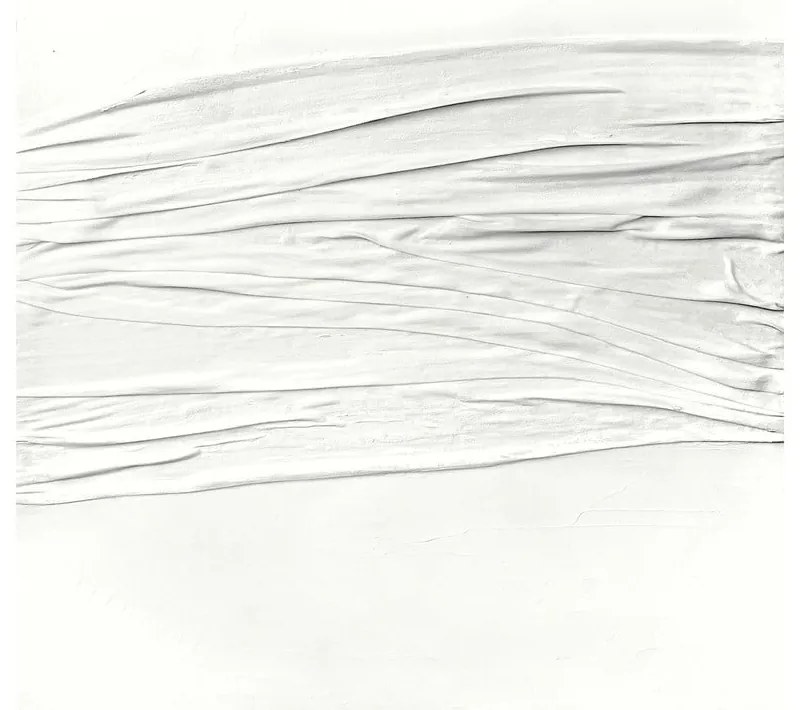 Tablou pictat manual 90x118 cm White Passion – Malerifabrikken