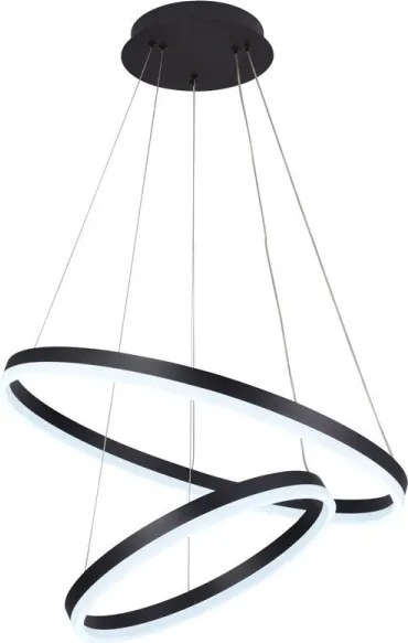 Lustră LED dimabilă pe cablu LED/70W/230V 3000-6500K + telecomandă