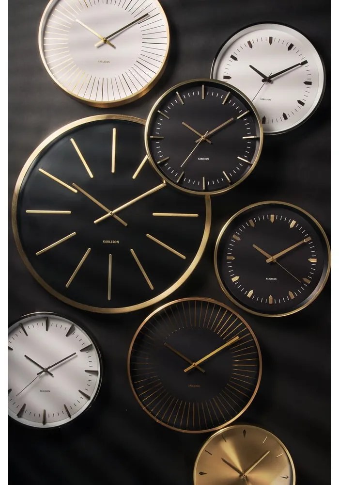 Ceas de perete ø 40 cm Gold Lines – Karlsson