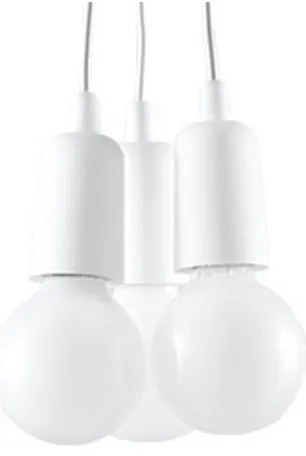 Lustră pe cablu DIEGO 3xE27/60W/230V