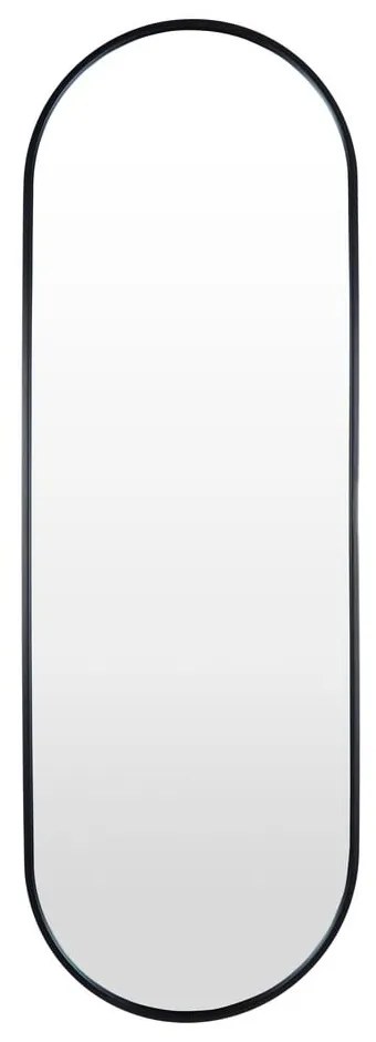 Oglindă ovală de perete Bonami Essentials Lilee, 40 x 120 cm, negru
