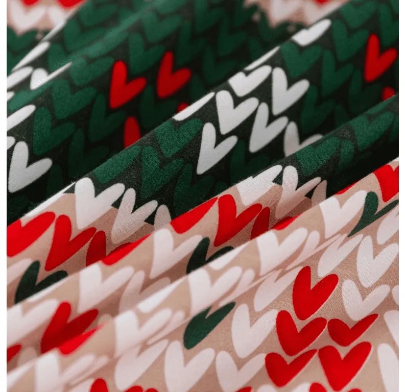 Lenjerie de pat din microfibra FROSTED CHRISTMAS colorata Dimensiune lenjerie de pat: 70 x 90 cm | 140 x 200 cm