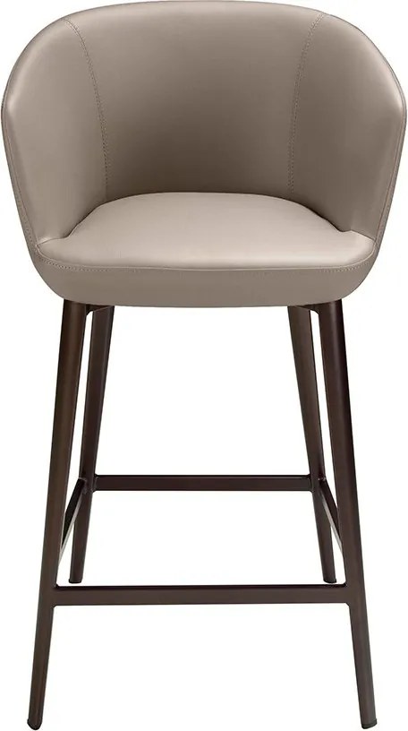 Scaun de bar stil avangardist Grey Stool