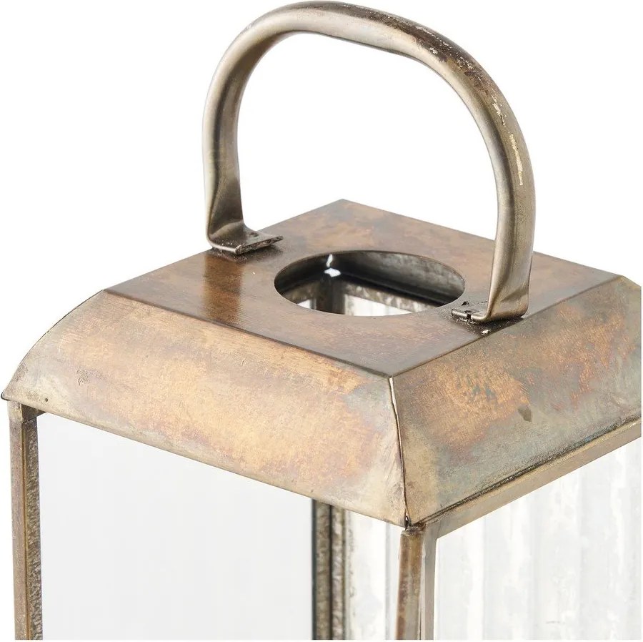 Felinar din metal/din sticlă (înălțime 49 cm) Herslev – House Nordic