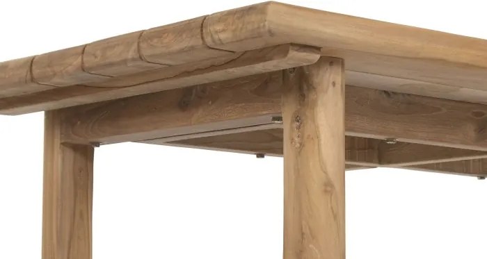 Măsuță de cafea din lemn masiv de teak, 180×70×40 cm, „Kayu"