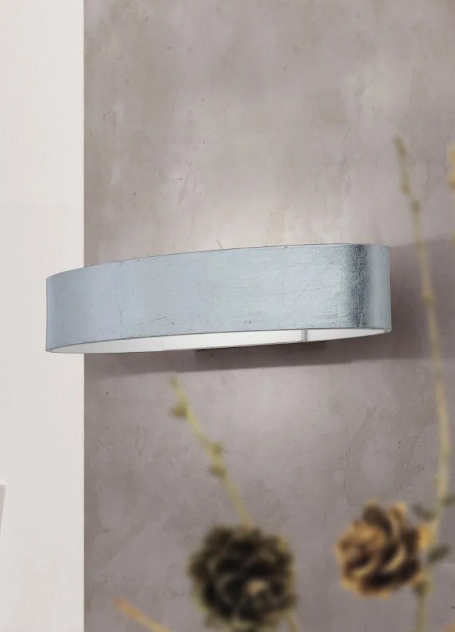 Aplica de perte LED ambientala design modern Simon argintie