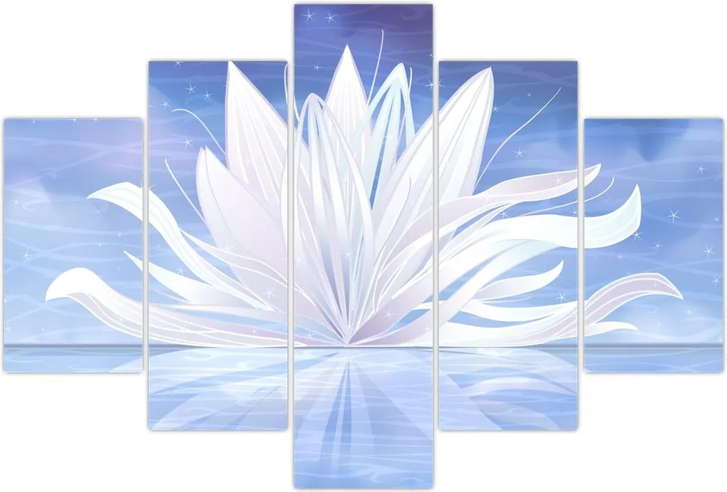 Tablou - Floare de lotus (150x105 cm)