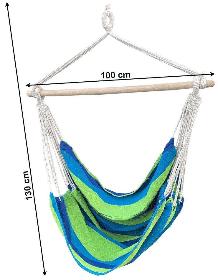 Fotoliu suspendat Gilda (multicolor). 1040126