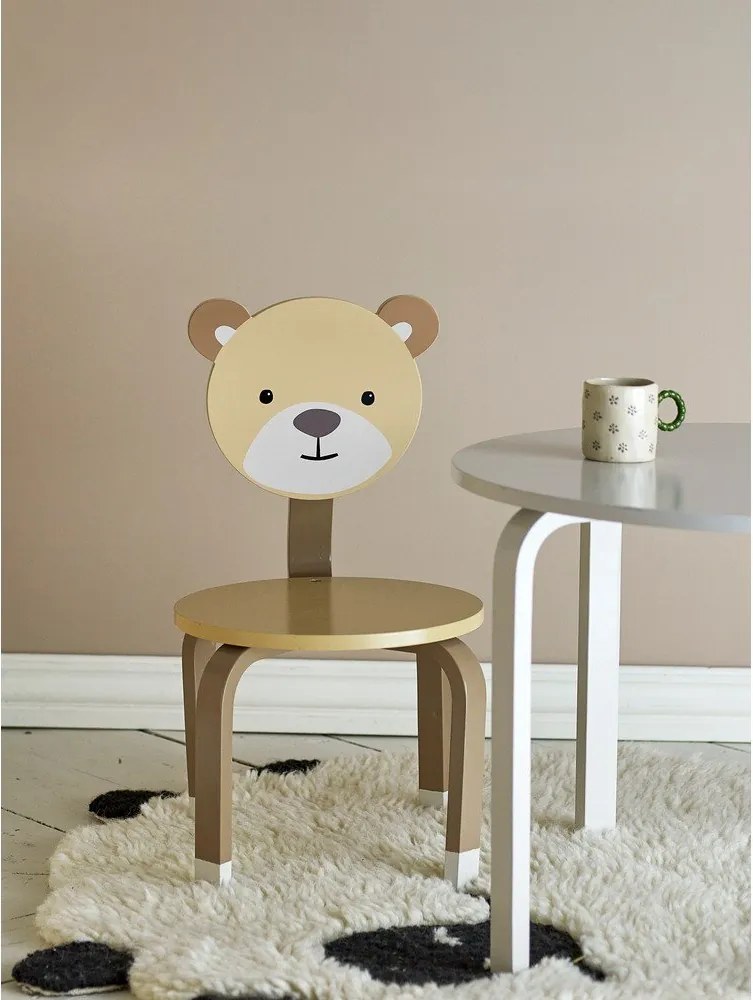 Scaun de copii maro Marle – Bloomingville Mini