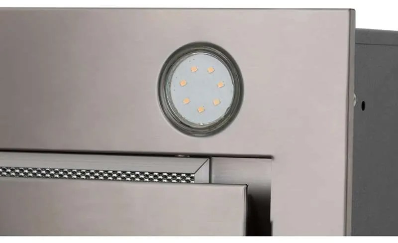 Hota Incorporabila Tornado Modul Glass 750 (60), 1 motor, latime 60 cm, 3 viteze, absorbtie 750 m3/ora, Negru
