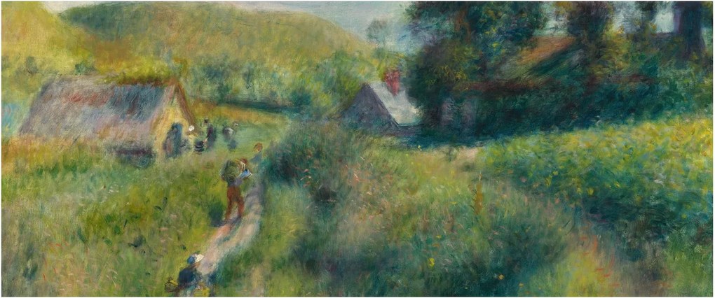 Tablou - Auguste Renoir, The Mussel Harvest, reproducere (120x50 cm)