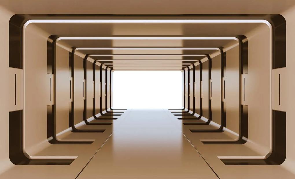 Fototapet - 3D tunel (152,5x104 cm), în 8 de alte dimensiuni noi