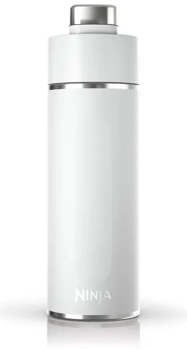 Termos Ninja DW2401EUUKWH, 700 ml, Potrivit pentru bauturi carbogazoase, Izolare tripla, Fara BPA, Cald pana la 8h, Rece pana la 24h, Alb