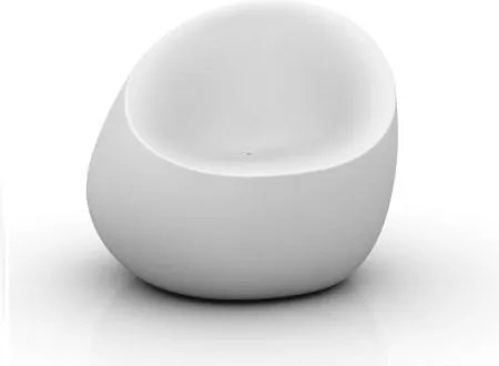 Fotoliu lounge design modern, exterior, interior, STONE LOUNGE CHAIR 55006 Vondom