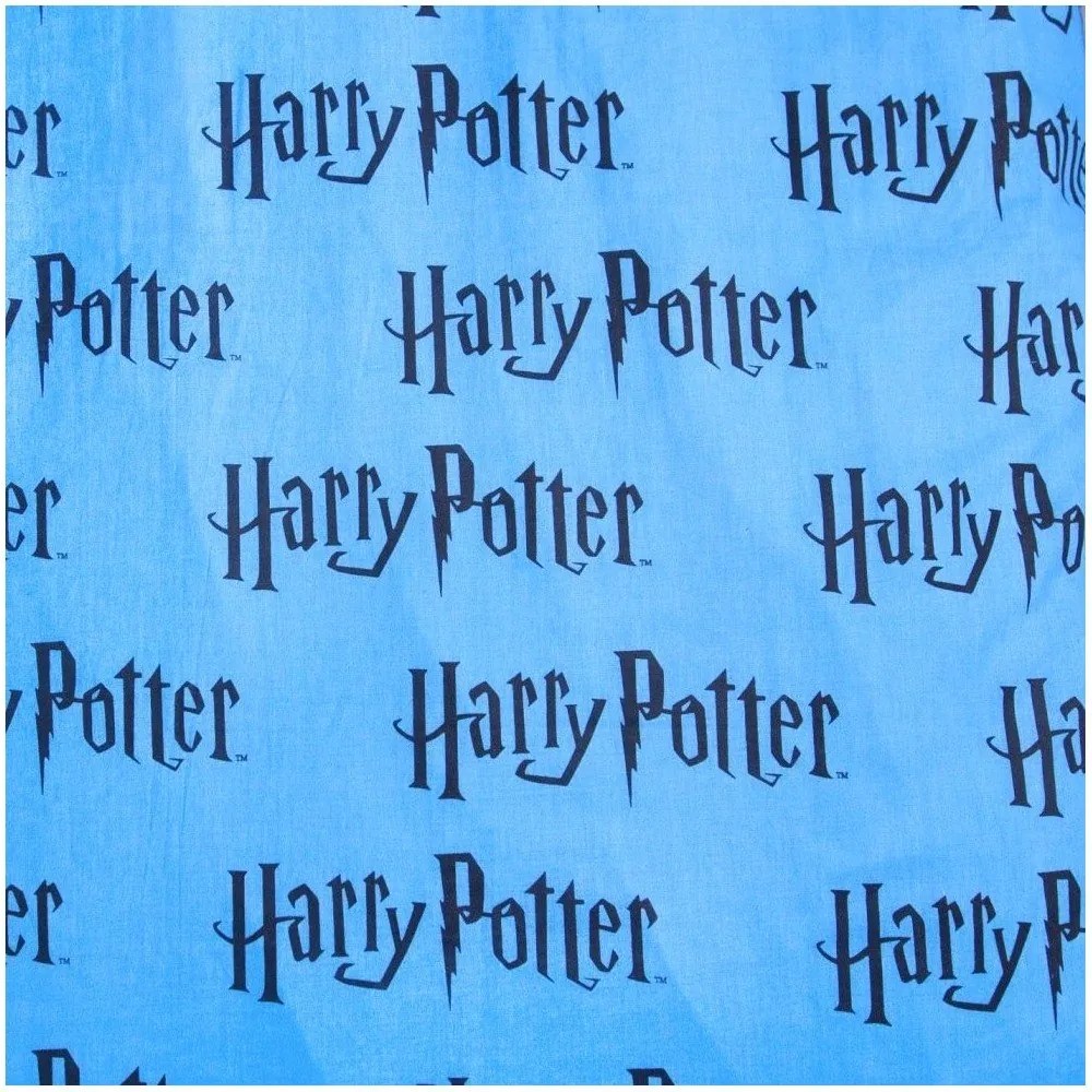 Lenjerie de pat pentru copii din bumbac pentru pat de o persoană 140x200 cm Harry Potter "Hogwarts Express" – Jerry Fabrics