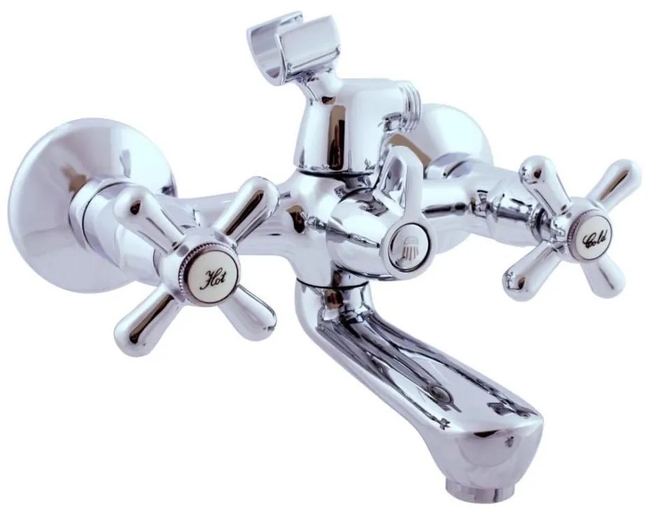 RAV Slezák MK154.5 - Baterie pentru cadă MORAVA, finisaj cromat lucios