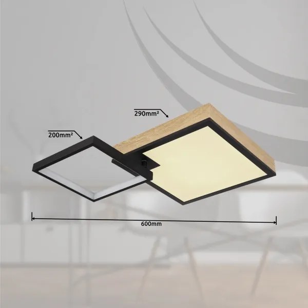 Globo 41392-21 - Lampă LED RGBW dimabilă JACKY LED/21W/230V+LED/3W + DO