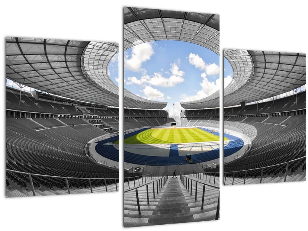 Tablou - stadionul de fodbal (90x60 cm)