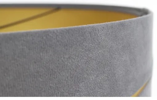 Lustră pe cablu SWING 1xE27/60W/230V gri/auriu