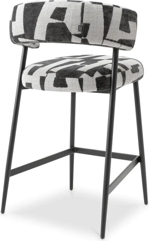 Scaun bar design LUX Counter Stool Folsom, Brooklyn black