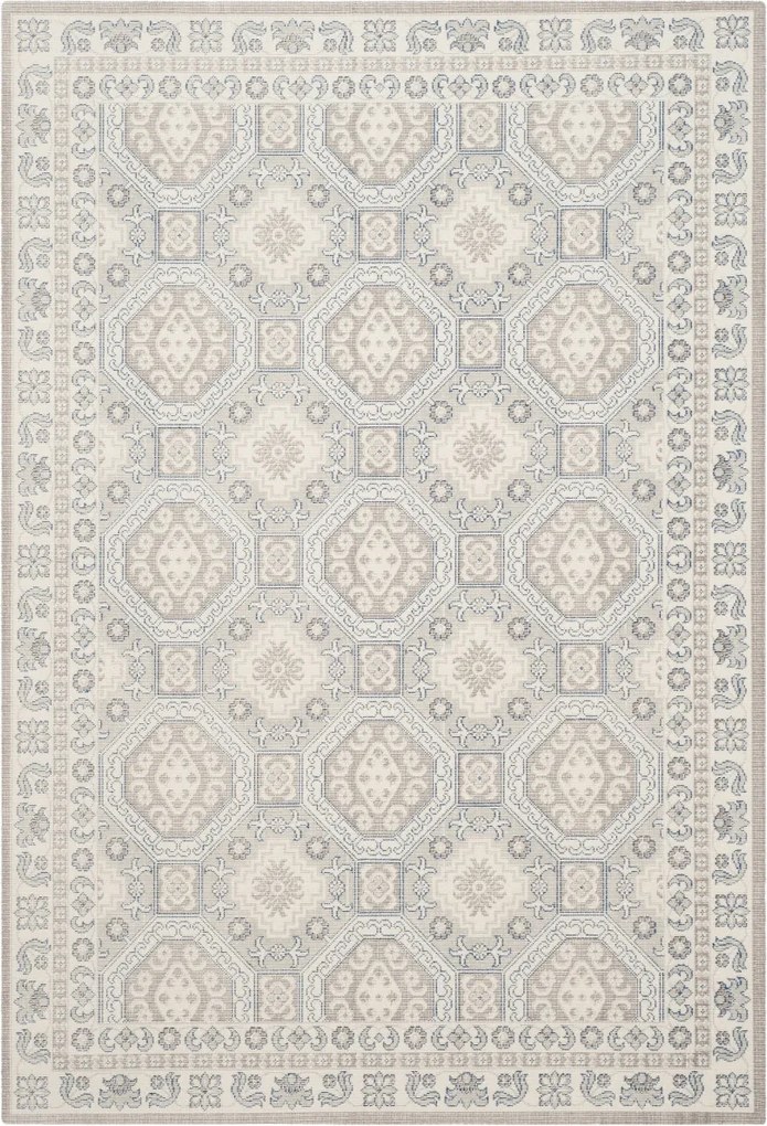 Covor Oriental & Clasic Pasadena, Gri/Bej, 90x150