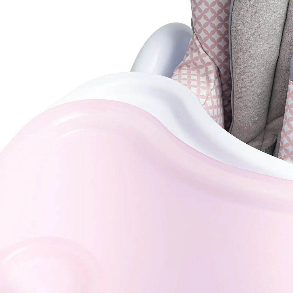 Scaun înalt pentru copii Baby Mix Infant, roz