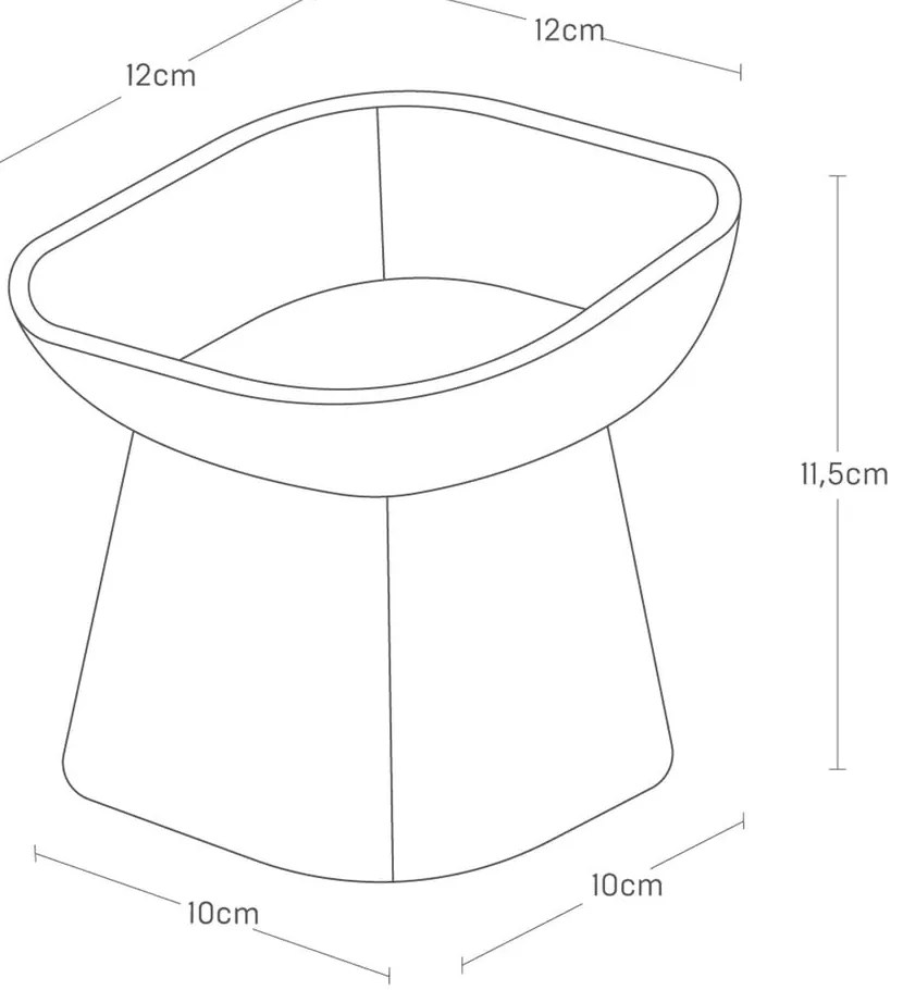 Bol pentru animale de companie din ceramică Tower – YAMAZAKI
