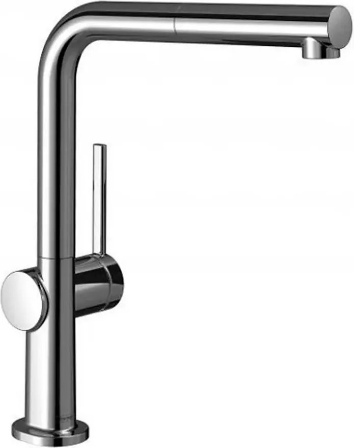 Baterie bucatarie cu dus extractibil Hansgrohe Talis M54 270 Eco cu 1 jet