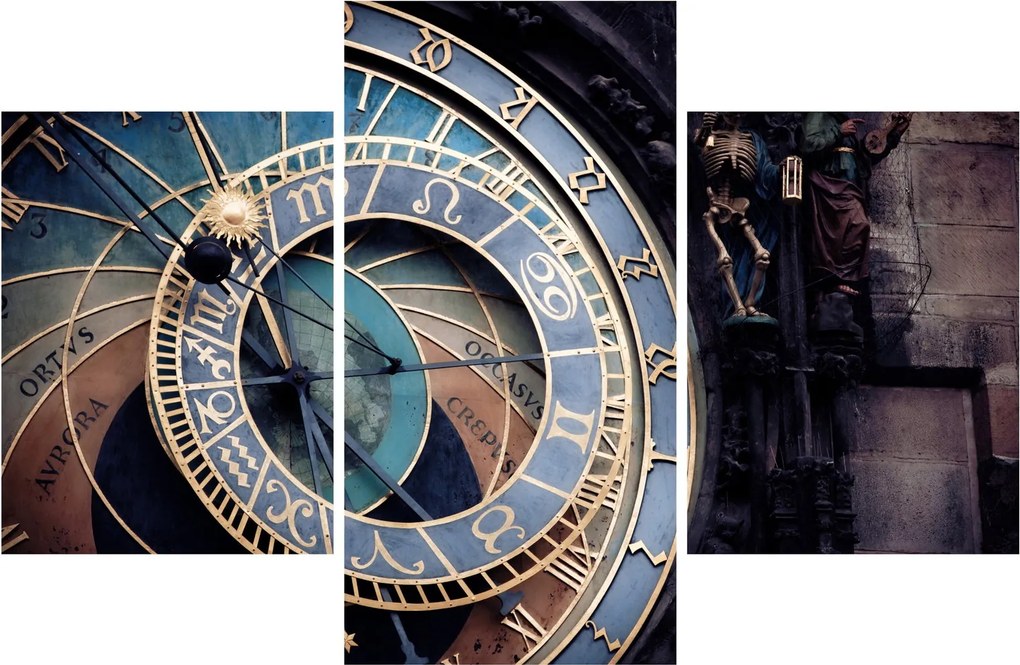 Tablou - Orloj, Praga (90x60 cm)