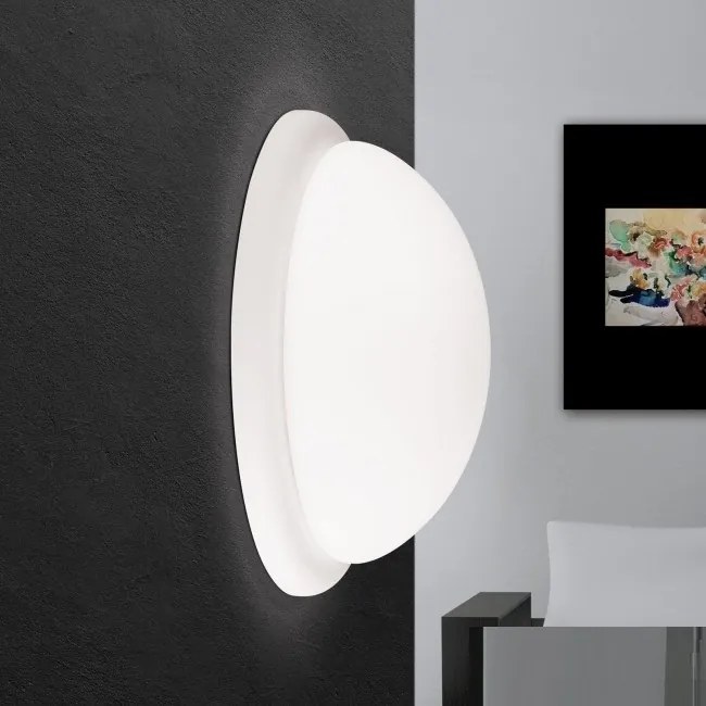 Plafoniera alba diametru 38cm CLASSICO