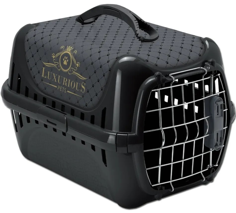 Moderna Transportbox pentru pisici și câini miciLuxurious, 50 x 32 x 34,5 cm