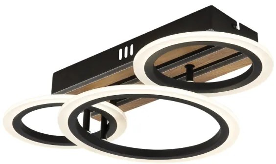 Globo 67360D3 - Plafonieră LED BLEVINS, 21 W / 230 V / 3000/4200/6000 K