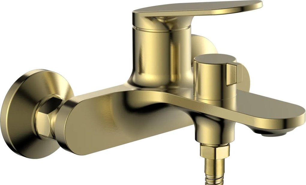Baterie pentru cadă REA Marco Brush Gold