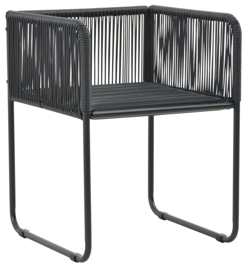 Set mobilier de gradina Culoare negru, DISMA