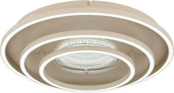 Globo 48564-40S - Plafonieră LED LAWANDA LED/40W/230V, diam. 51 cm, bej