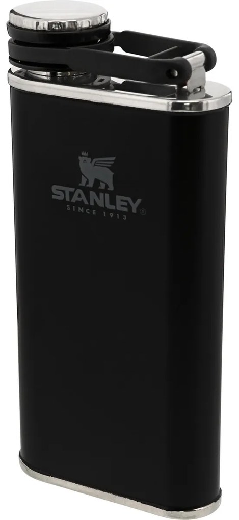 Stanley Placatka Easy-Fill Wide Mouth Flask 230 mlMatte Black Pebble