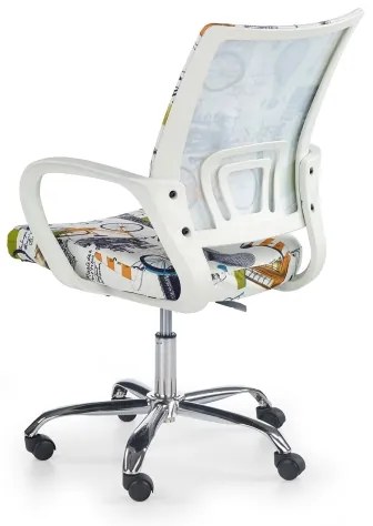 Scaun de birou SIRAQ multicolor