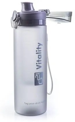 STICLĂ G21 PENTRU SMOOTHIE / SUC, 600 ML, GRI