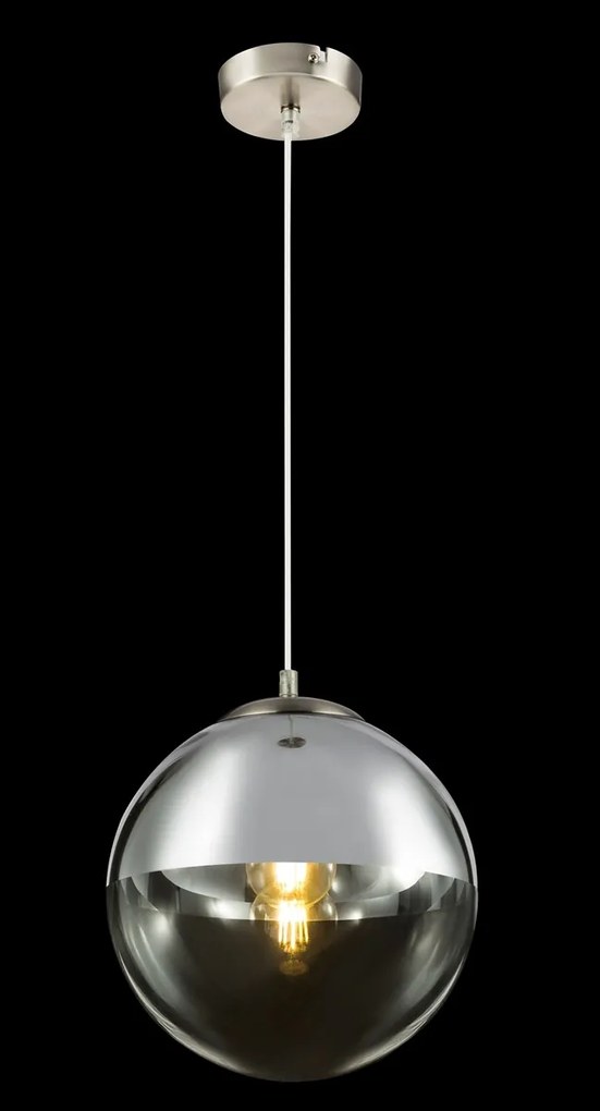 Lustra / Pendul modern 25cm VARUS nickel/crom 15852 GL