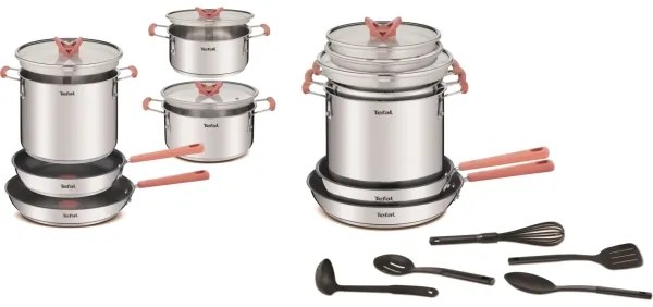 Tefal - Set de gătit OPTI'SPACE, 13 piese