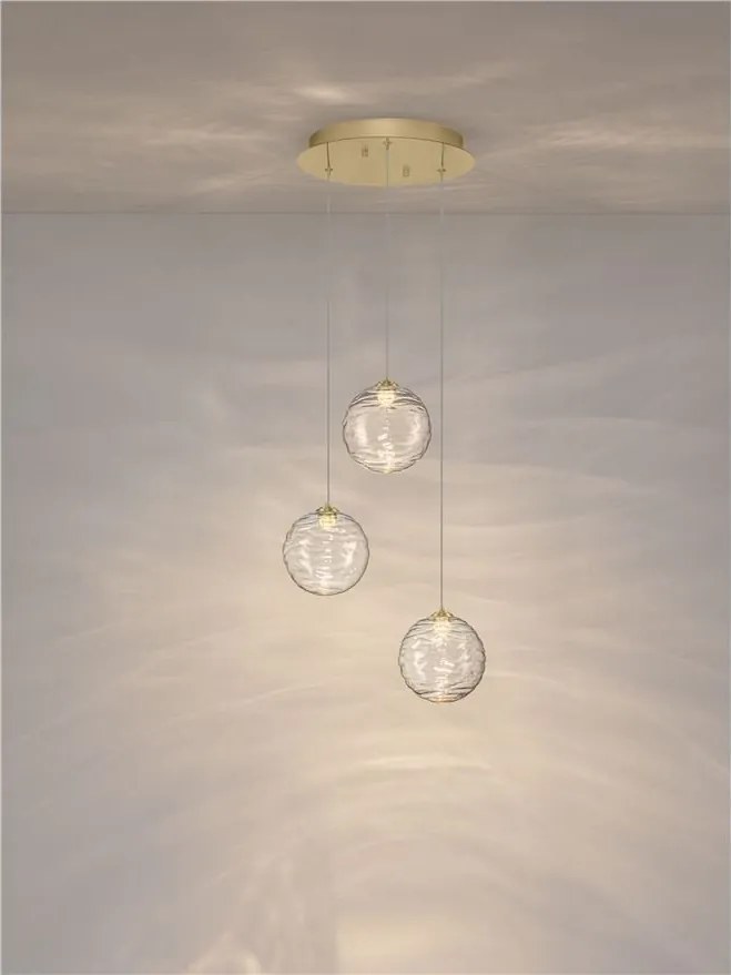 Lustra LED design decorativ 3000K BLAZIK D-36,5cm